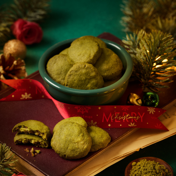 La Levain Christmas 2024 Matcha Rose Christmas Cookies